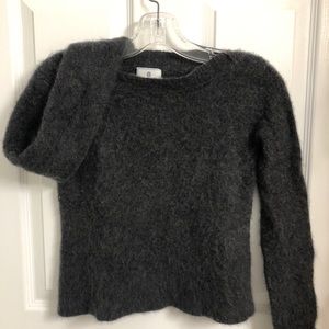 100% Cashmere SUSINA cropped sweater